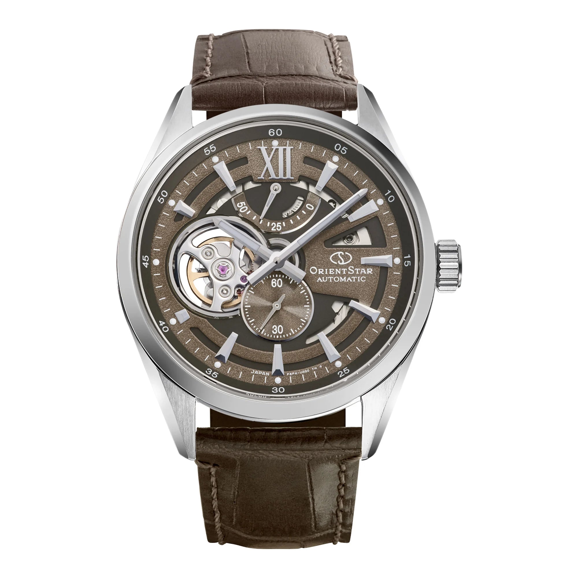 Modern Skeleton Pelle Marrone